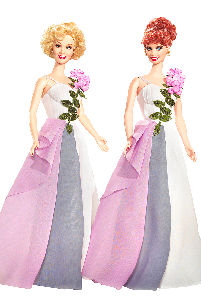 Lucy and Ethel Buy the Same Dress Barbie